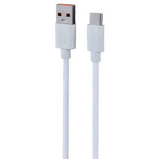 کابل تایپ سی فست شارژ 6 آمپر US-C50 طول 1 متر